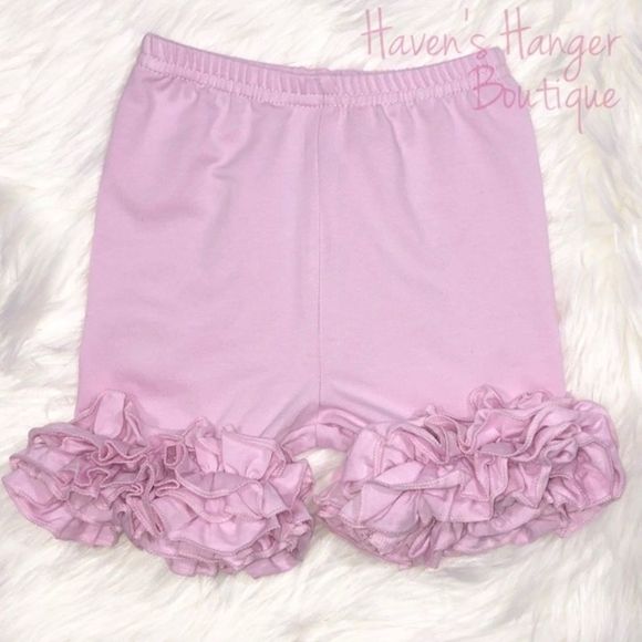 Other - NEW Light Pink Icing Ruffle Shorts